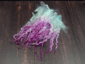 Lincoln Longwool Hand Dyed Long Locks - Spinning Fibre