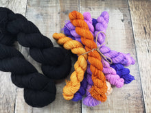 Load image into Gallery viewer, Tangerine Violet - Yarn Kit for Painting Bricks Shawl by Stephen West