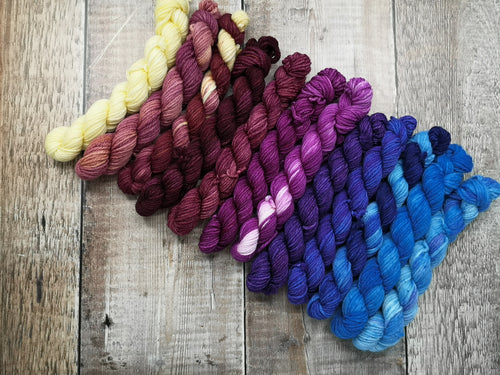 Glorious Gradient - Ultra DK - 12 Mini Skein Set