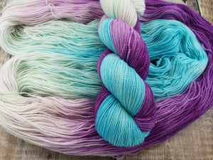 In What Universe are Slurpees Icees?! - Sparkle Sock - 4ply/Fingering