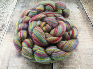 Rainbow Sparkle - Spinning Fibre - Blended Tops 100g Braid