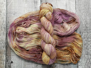 Ginger Snap That - Platinum Sock - 4ply/Fingering