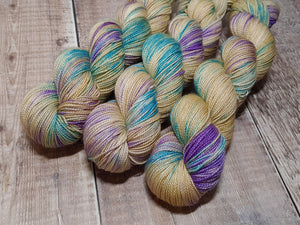 Enchanted Camel - Silk Sock - 4ply/Fingering