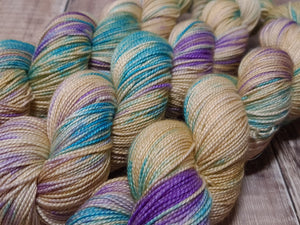 Enchanted Camel - Silk Sock - 4ply/Fingering