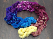 Load image into Gallery viewer, Glorious Gradient - Sockalicious - 12 Mini Skein Set - 4ply/Fingering