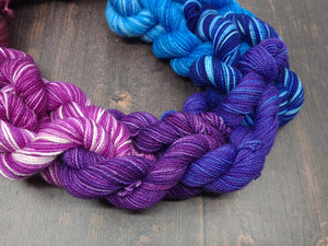 Glorious Gradient - Sockalicious - 12 Mini Skein Set - 4ply/Fingering